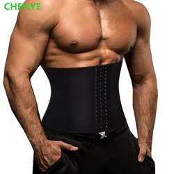 2020 Newest Neoprene Man Shaper Male Waist Trainer Cincher Corset Male Body Modeling Belt Tummy Slimming Strap Fitness Shapewear