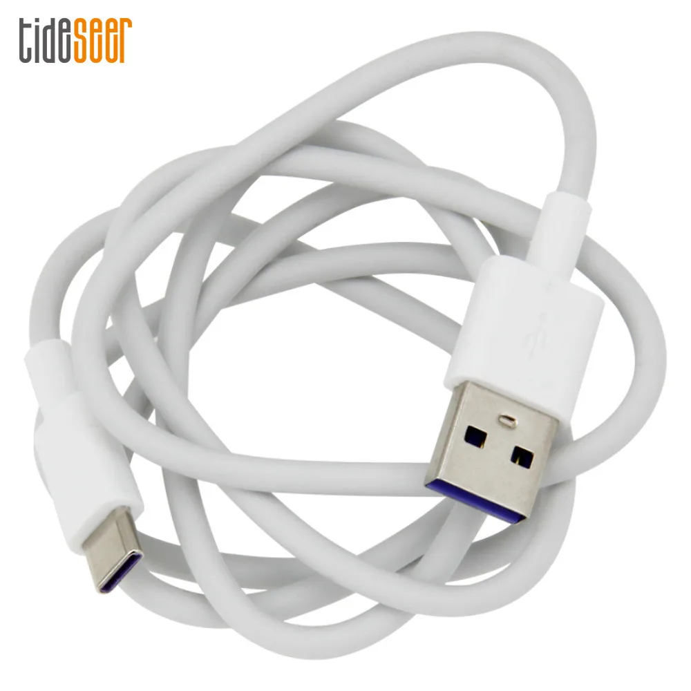 100pcs 1m USB C Data Cable For Xiaomi Mi 8 9 Redmi K20 Note 7 5A Fast Type-C Phone Charging Wire for Samsung S10 Super Charge