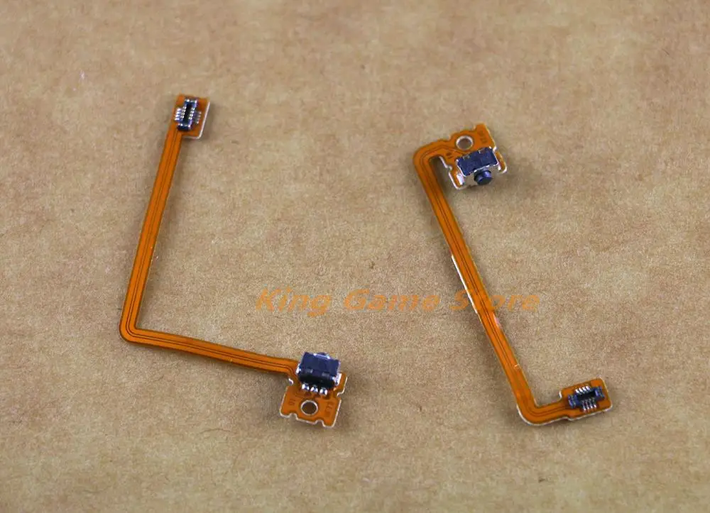 1 set/lotto di alta qualità sinistra destra spalla interruttore pulsante di attivazione set di cavi flessibili per cavo 3DS XL LL L R