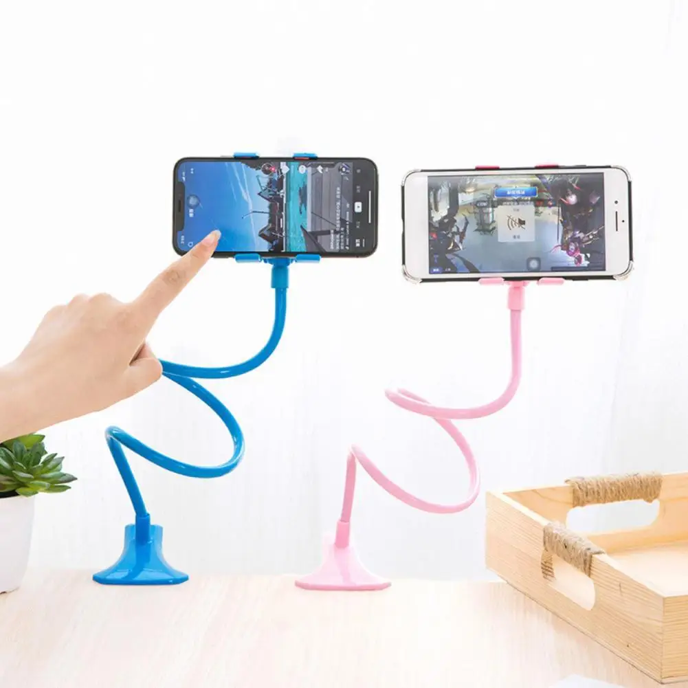 Phone Holder Mini Phone Mount Tight Wide Application  Practical Cell Phone Bed Supporting Stand