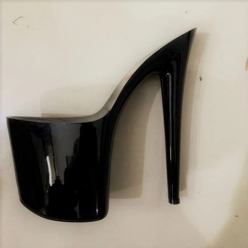 Women 15-20-23 cm shoes, white and black platform shoes, high heels for women, soles