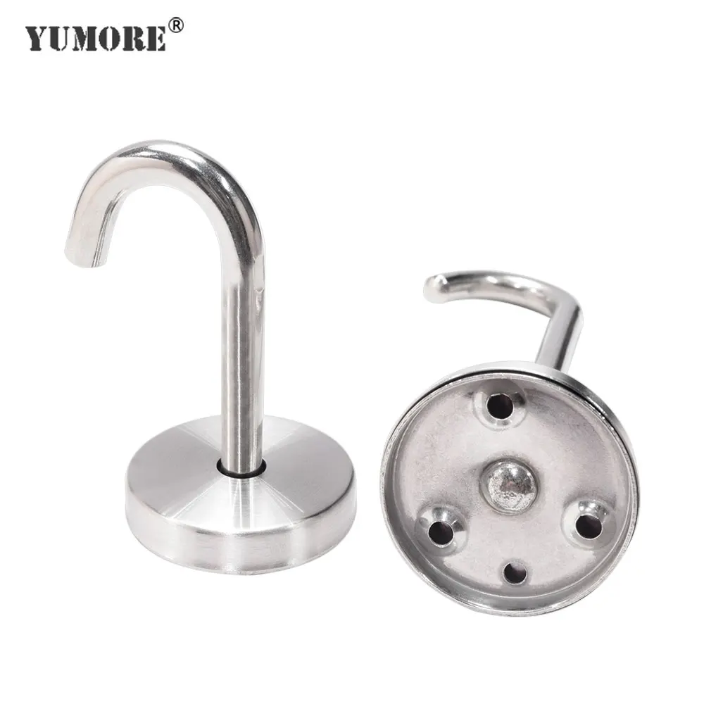 YUMORE Stainless Steel Robe Hook Wall Mounted Coat Towel Hat Hanger