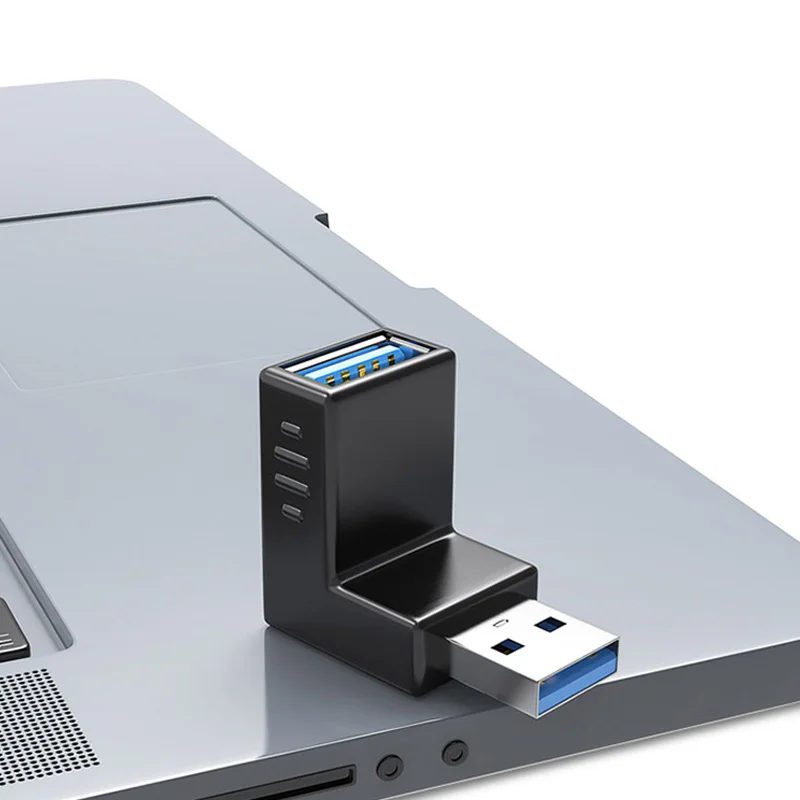 USB extension cable elbow 90 degree right angle L-shaped elbow data cable USB3.0 2.0 elbow charging data cable