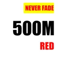 Cable trenzado de 8 hilos, 500m, ROJO