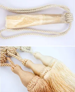 Gaya Eropa Tirai Klip Pemegang Tieback Gesper Klip Tali Tirai Rayon Jumbai Tirai Aksesoris Dekorasi Rumah 8 tempat gorden penjualan terbaik - №