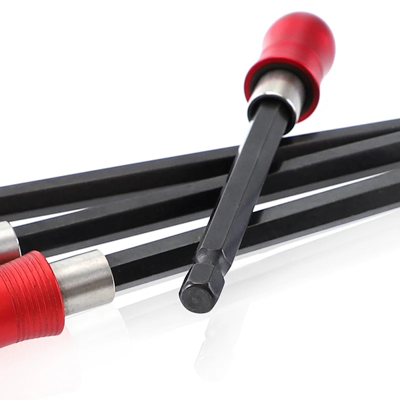 1/4'' Screwdriver Bit Holder Self-locking Magnetic Bit Holder Drill Bit Extension Bar for Power Tool