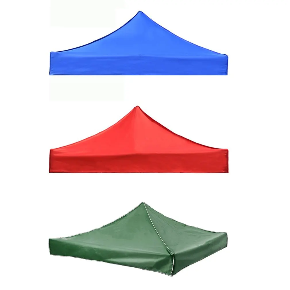 3*3M Waterproof Top Cover Replacement Gazebo Canopy Roof Sunshade Outdoor Advertising Cover Sunshade Patio Pavilion Tarpaulin