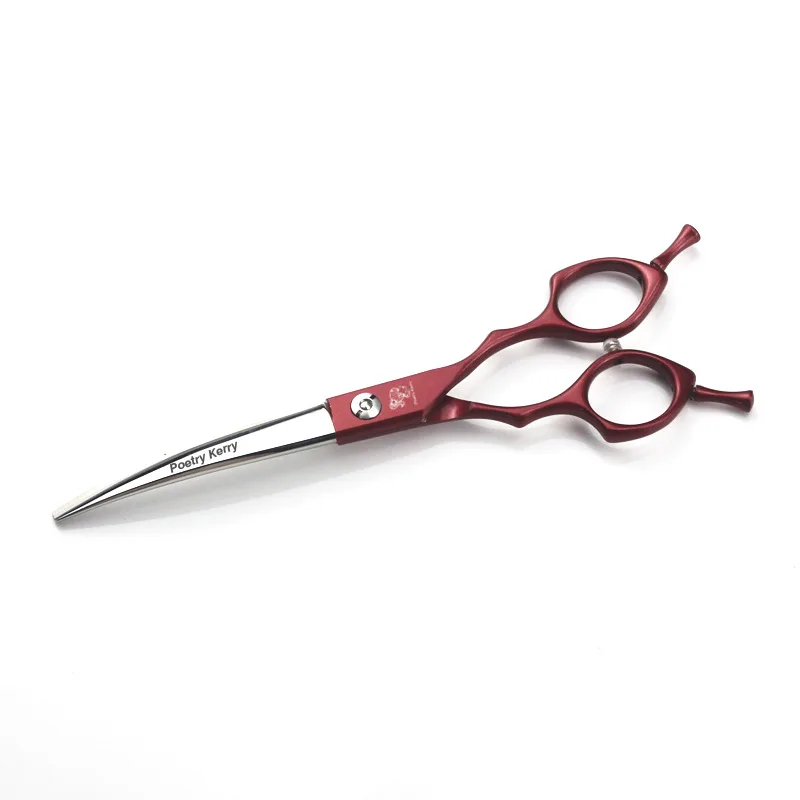 Professional JP440C 6.5 Inch Dog Grooming Scissors Pet Dog Curved Scissors Dog Shears Hair cutting machine