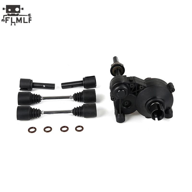 Reinforced Gearbox Set with Press-fit Half Shaft & Drive Shaft Fit 1/5 HPI ROFUN BAHA ROVAN KM GTB MCD BAJA 5B 5T 5SC Toys Parts