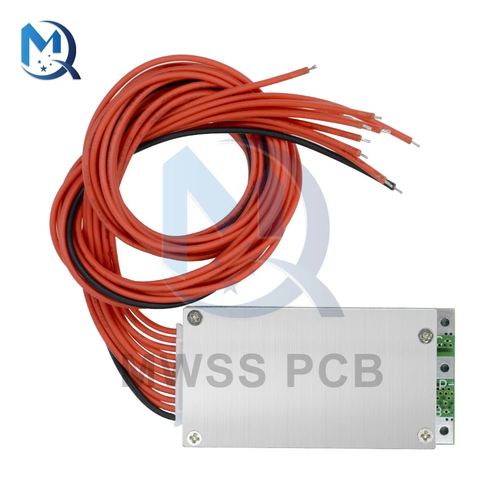 BMS 10S 36V 15A 18650 bateria litowa ładowania Protecton pokładzie Li-ion BMS PCB PCM dla Ebike elektryczny rower ładowanie zasilania