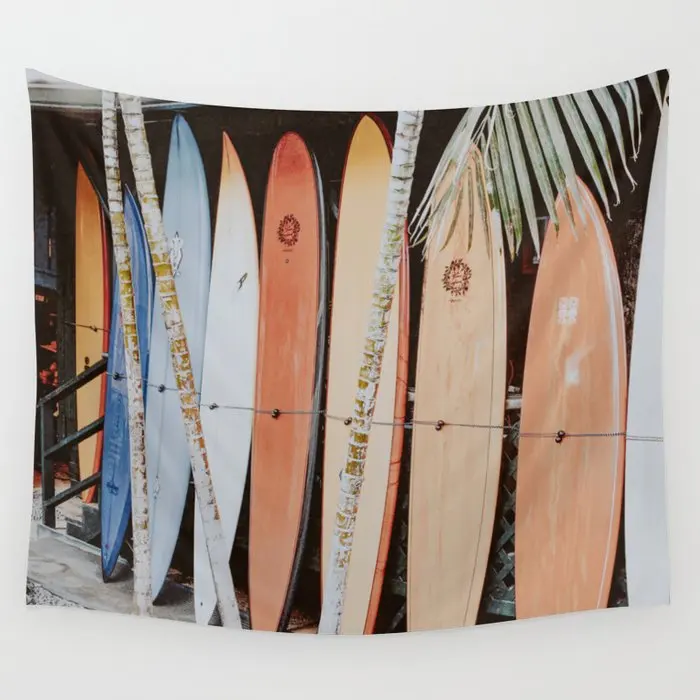 

Lets Surf Ii Wall Tapestry Background Wall Covering Home Decoration Blanket Bedroom Wall Hanging Tapestries