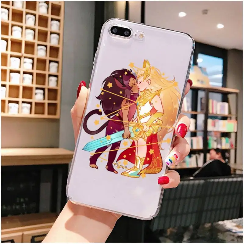 She-Ra and the Princesses of Power Phone Case For iPhone X XS MAX 6 6s 7 7plus 8 8Plus 5 5S SE 2020 XR 11 11pro max Clear funda