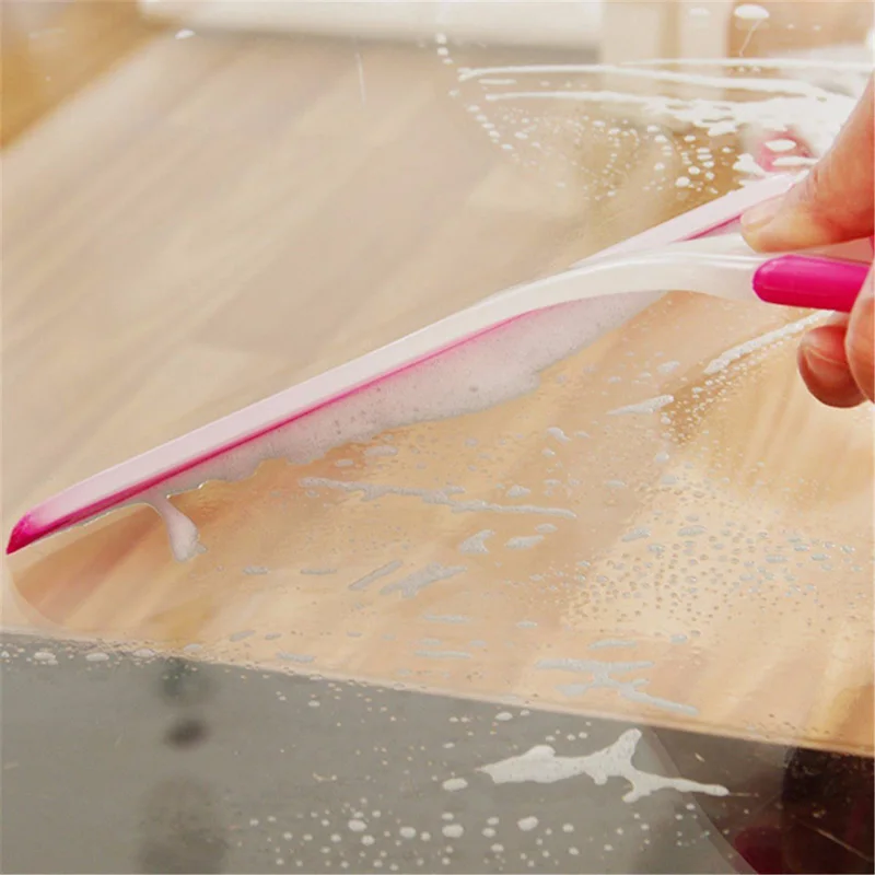 Multi-purpose Window Glass Washing Brush Wiper Airbrush Scraper  Cleaner Toilet Brush Cleaning Gadget Tools for Kitchen Bathroom