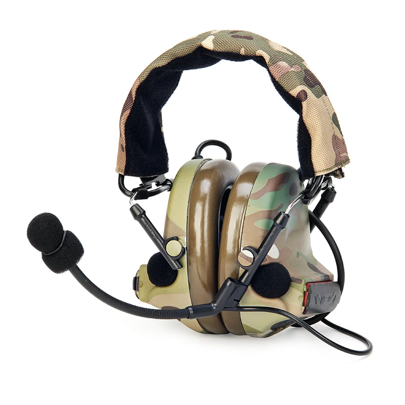 Tactical Headsets Airsoft Headphones Softai Comta II  Active Noise Reduction Two Modes Headph Version Military Active Headset