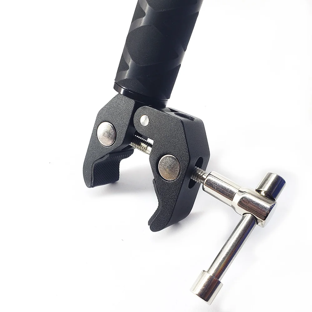 TUYU-ذراع تمديد عصا سيلفي من الألومنيوم ، لـ insta360 One R X Gopro Max ، ملحقات ذراع سيلفي غير مرئية