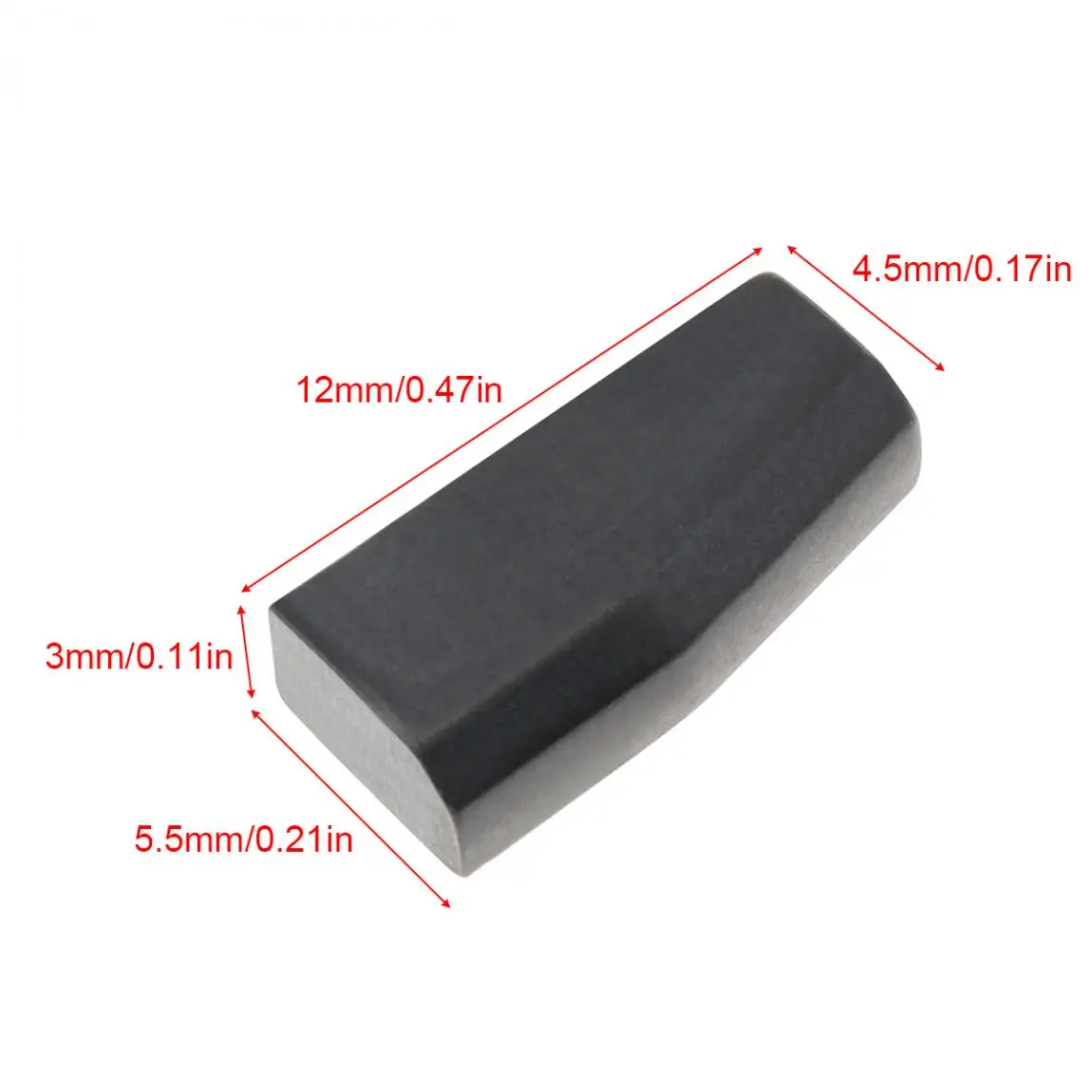 Blank 4D67 ID67 Carbon Chip Car Key Transponder Chip Repalcement Fit for CAMERY/REIZ/Toyota/COROLLA/PREVIA/CROWN/RAV4