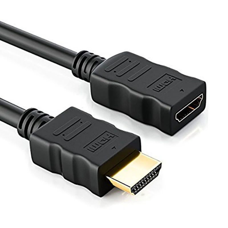 Cable Male To Female Extension Cable Power Cord Wire 3M 32 AWG For HD TV Camera Home Appliance HDMI Male To Female Cable