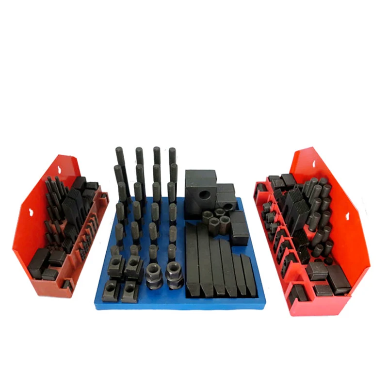 M14/M16 Hardened Combination Plate 58 Piece Set CNC Machining Center Milling Machine Accessories Combination Fixture