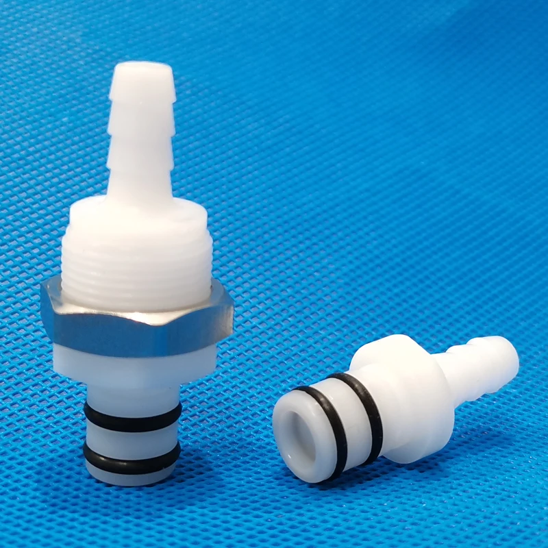 L-series 1/4 5/16 quick coupler quick coupling Shut-off valve quick disconnect connection fitting joint male insert femal body