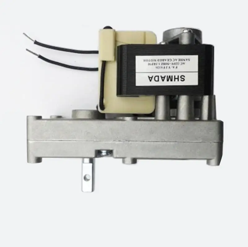AC1.5 girar AC sombreado Polo motorreductor pellet chimenea caldera alimentación barbacoa motor giratorio 220V