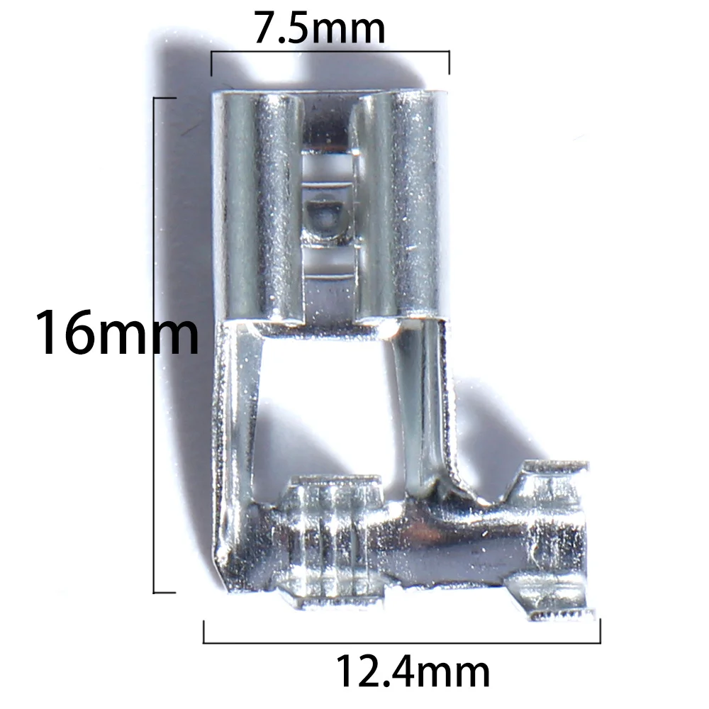 Copper Crimp Insulated Spring Connector Right Angle Terminal plug insulated cold L Shape wire wound spring insert simple tube