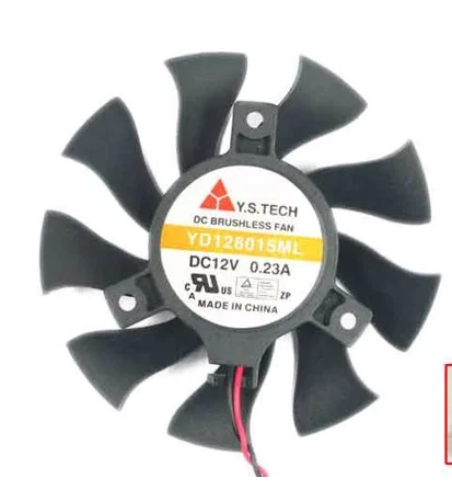 

Y.S TECH YD128015ML Server Cooling Fan DC 12V 0.23A 75x75x15mm 2-ire