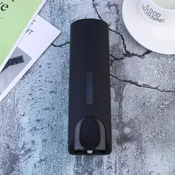 Black Wall mounted Soap Dispenser Bathroom Lotion Bottle Shampoo Container Foam Pump Liquid Hand Cleaner Hardware