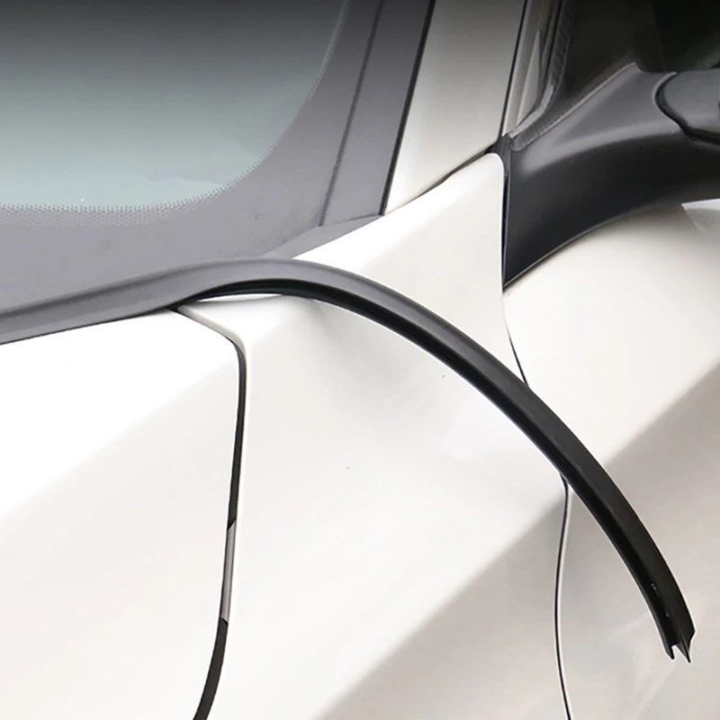 For Volvo XC40 2018-2020 DIY Car Seal Strip Windshied Spoiler Filler Protect Edge Weatherstrip Strips Sticker Auto Accessories