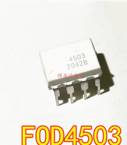 

Free Shipping 50pcs HCPL-4503 FOD4503 HCPL4503M DIP-8