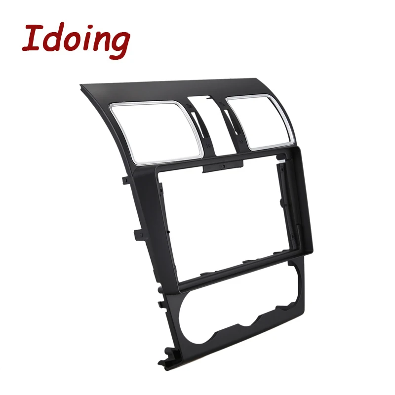 Idoing Car Audio 2Din Dash Panel Fascia Frame For 2016-2021 Subaru WRX Forester 9