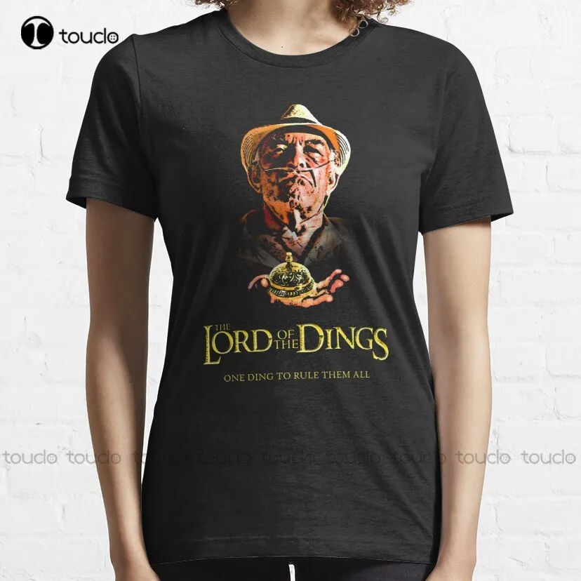 Lord of the Dings breaking bad parody mashup hector salamanca ding bell Classic T-Shirt mens t shirts casual digital printing