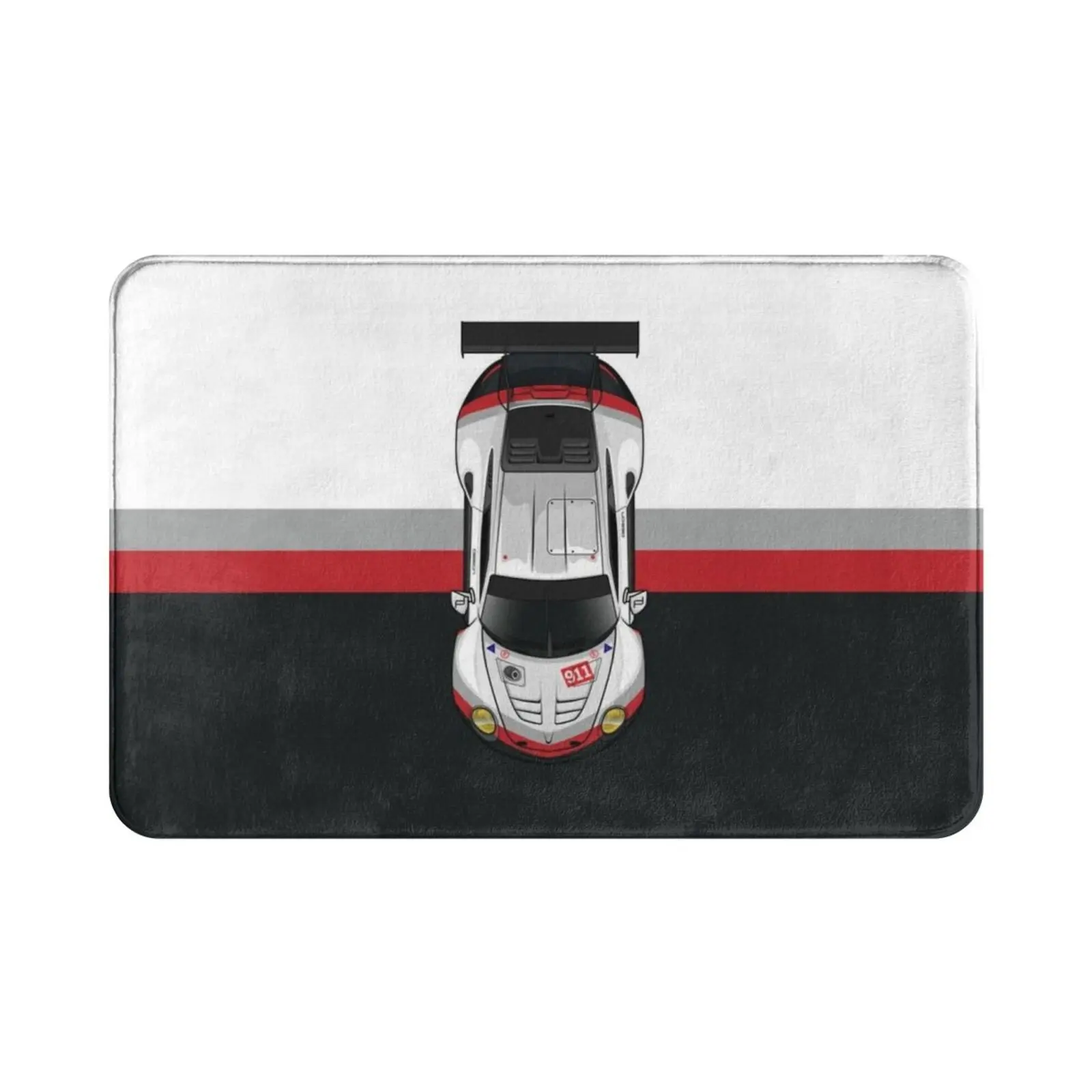 Le Mans Gte Pro Racing Car Carpet Mat Rug Cushion Soft Non-Slip Rsr Racing Team Endurance 24 Hours 24h Le Mans Fia Gte