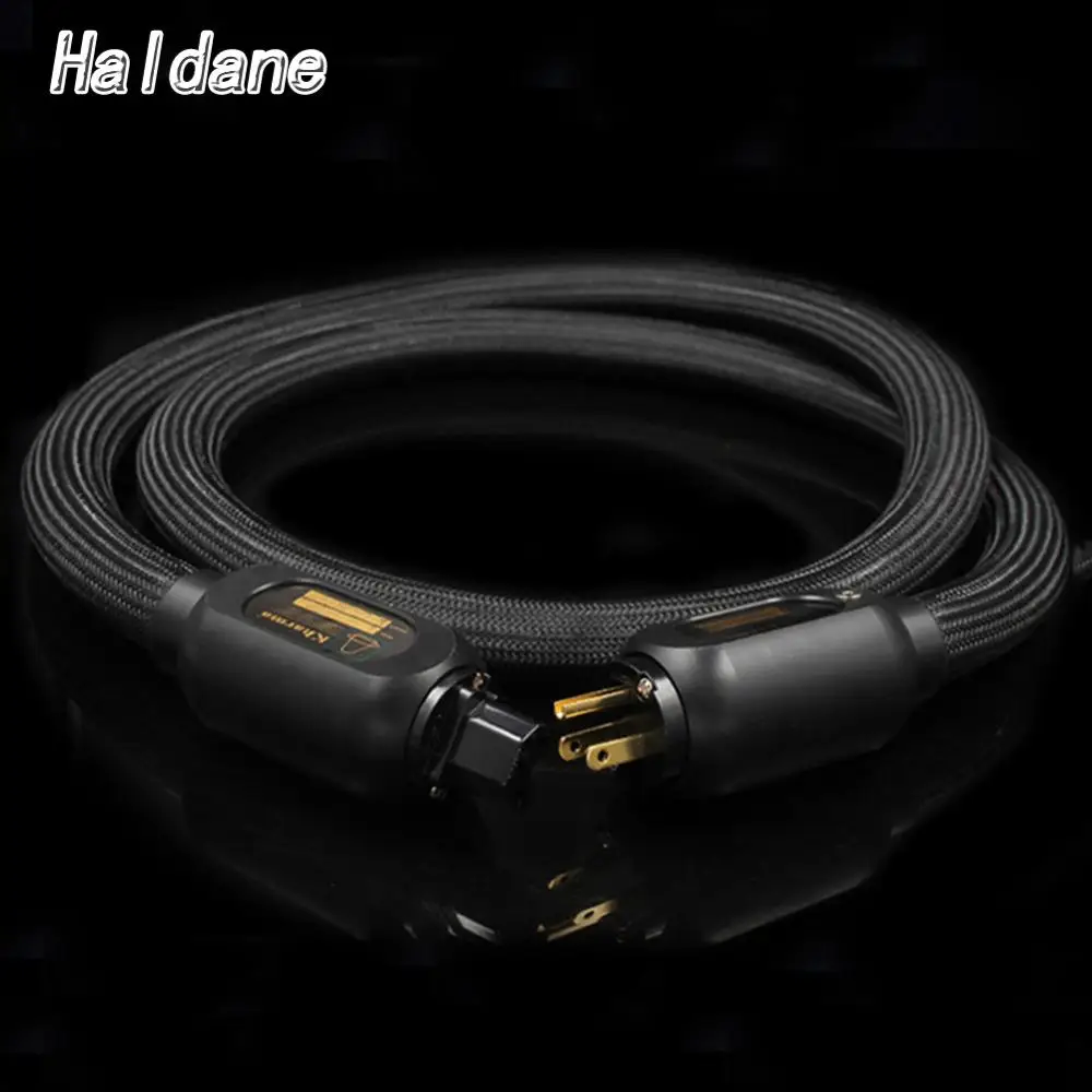 Haldane HIFI Kharma Grand Reference US mains AC Power Cable High Performance Power Cord for amplifier CD Player