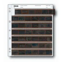 PrintFile Páginas de película de negativos de 35mm bolsa fresca sin ácido de película delgada de 135mm páginas de carpeta estándar