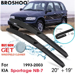 Car Wiper Blade Front Window Windscreen Windshield Wipers Blades J hook Auto Accessories For KIA Sportage NB-7 20