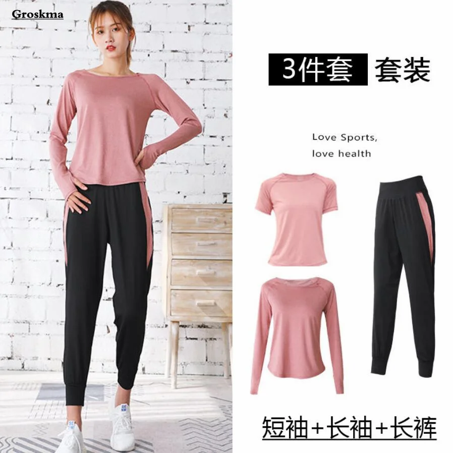 Plus Size Women Yoga Mesh T Shirt Pants Quick Dry Fitness Gym Sets Outdoor Sportswear Running Suits Clothing Chandals Mujer