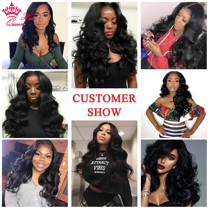 Queen Hair Loose Deep Natural Wave More Wave Hair Bundles Raw Hair Natural Color Human Brazilian Virgin Hair Extensions