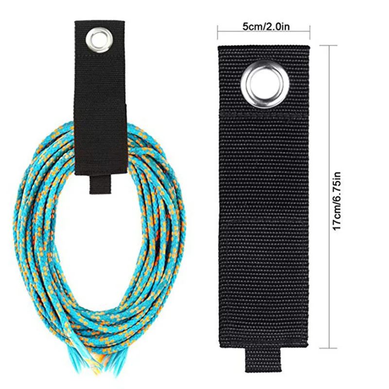 Reusable Self-Adhesive Buckle  Heavy Duty Extension Cord Holder Organizer Hook Loop Storage Strap for House Basement RV Garage