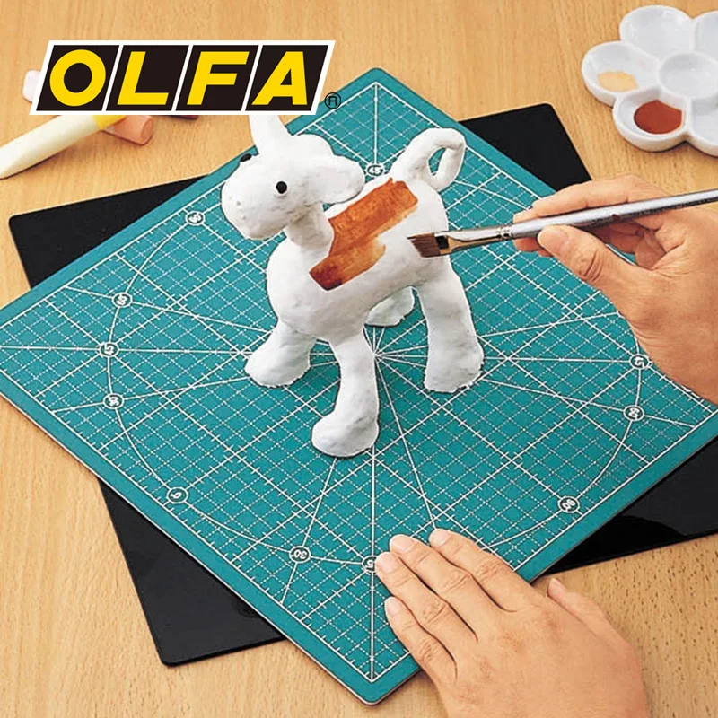 OLFA double-sided square rotating 360° non-slip 30cm self-healing knife board cutting mat OLFA RM-30*30