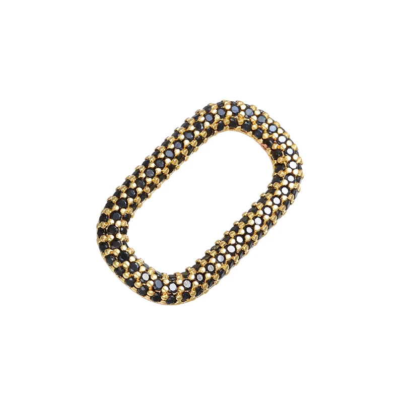 Geometric Rectangle Small Charms Pendant for Women Gold-Colored DIY Necklace, Earrings, and Jewelry Accessories Supplies:VD684