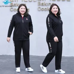 Women Loose Long Sleeve Casual Sets Female Autumn Fashion Oversized Two Pieces Letter Printed High Quality Sets Outwear Clothes