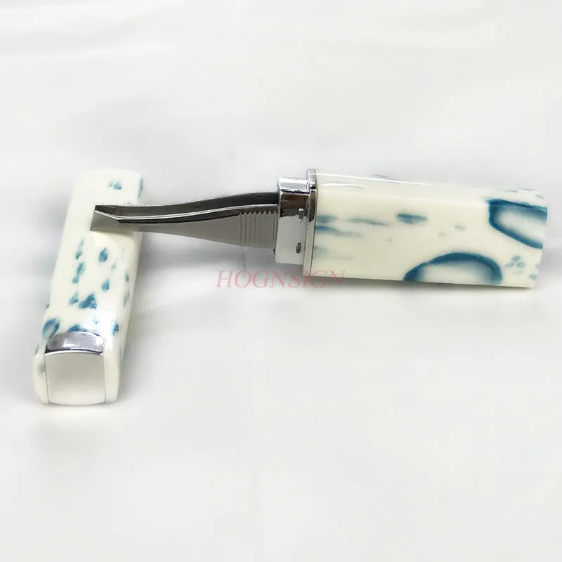 ステンレス鋼眉毛ピンセット眉毛クリップピンセットステンレス鋼傾斜先端ピンセットメイクアップツール脱毛デザイン販売