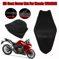 ホンダvfr1200vfr 1200用リアシートフード,防水,サンプルーフ,3dメッシュ断熱ネット,モーターサイクルアクセサリー