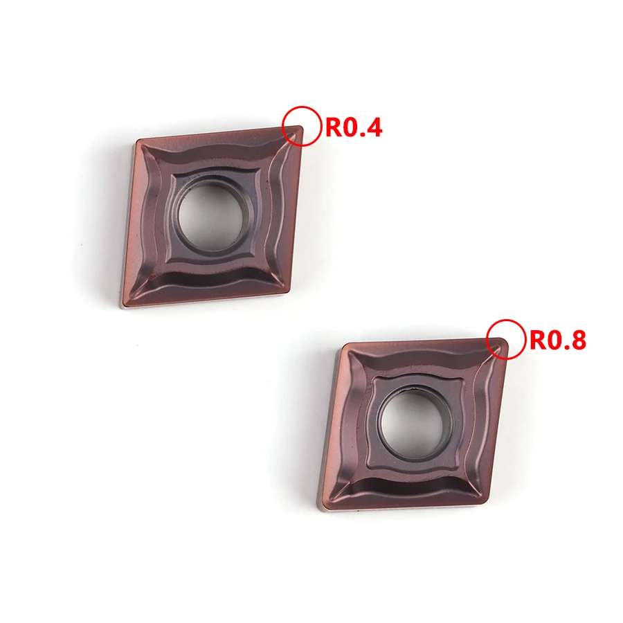 CNMG120404 CNMG120408 EF CNMG120412-EF YBG205 utensili per tornitura esterna di alta qualità lama per tornio in metallo duro inserto per taglio a macchina CNC