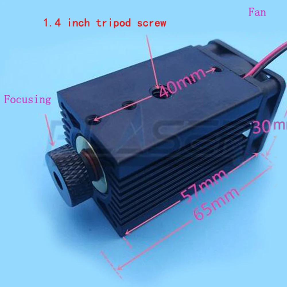 980nm 300mw Infrared Light Laser Module High Power Laser Light Adjustable Focus