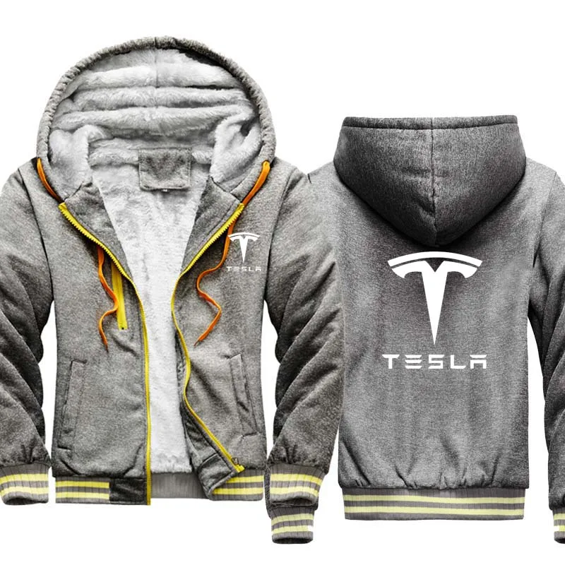 Tesla Fashion Warm Fleece Wool Jacket