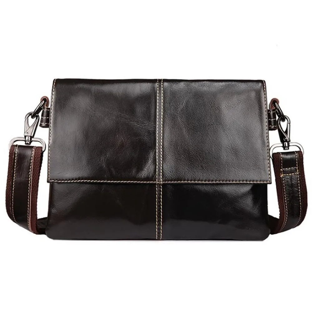 Imagem -06 - Homem Bolsa de Cera Óleo Couro Genuíno Negócios Bolsa do Mensageiro dos Homens Ombro Crossbody Bolsas Delicado Anúncio Luxuoso Maleta Maleta