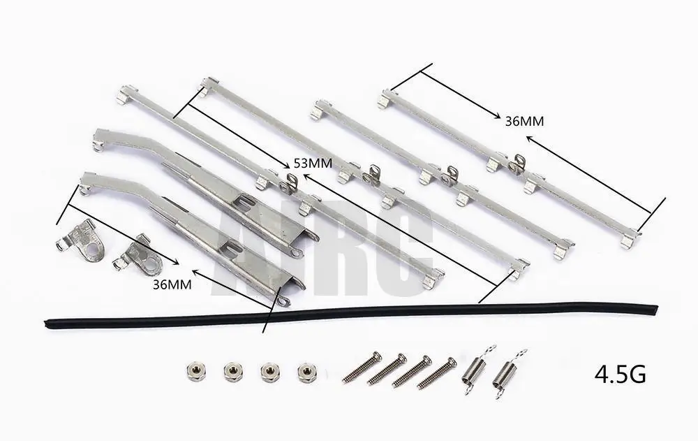 Exquisitely Simulated Metal Movable Wiper For 1/10 1/8 RC Crawler Car Trax TRX-4 TRX-6 Jimny CAPO Axial SCX10 JKMAX Wrangler