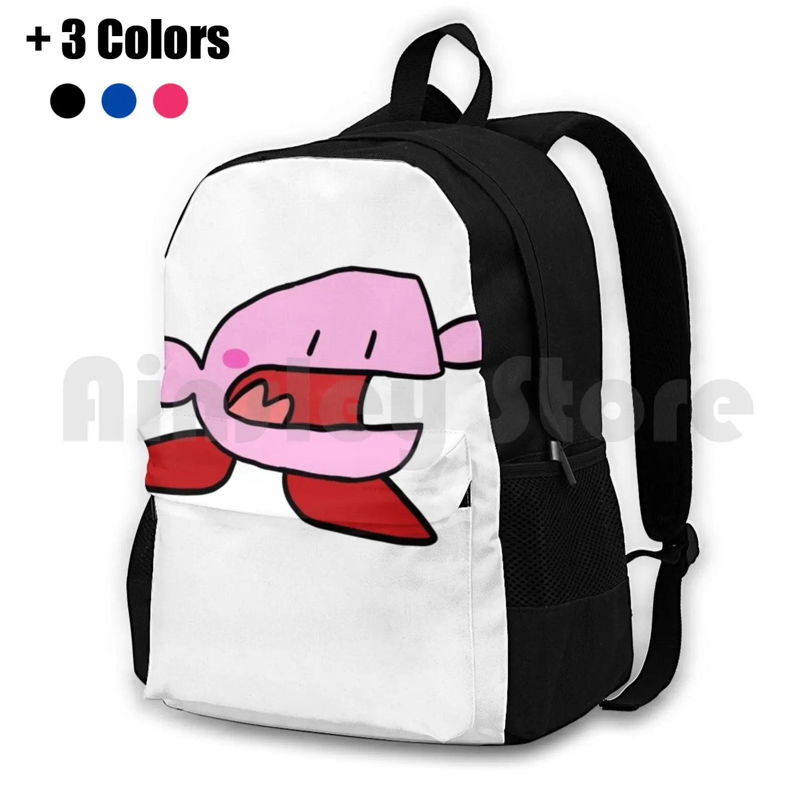 Poyo Outdoor Hiking Backpack Riding Climbing Sports Bag Movie Video Games Yellow Detective Film 2019 Cute Adorable