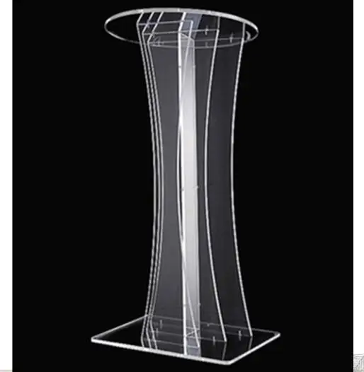 

Clear Detachable Acrylic Podium Pulpit Lectern Free Shipping plexiglass